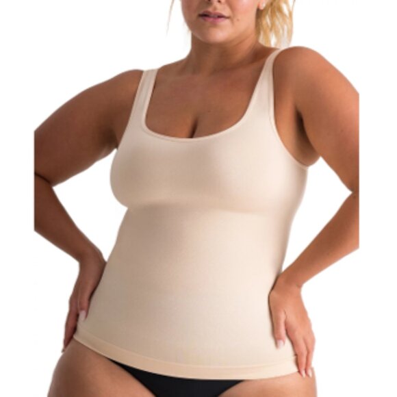 Shapermint Essentials All Day Every Day Tank Cami Top Beige Small Med + 2XL NWT - Picture 9 of 9